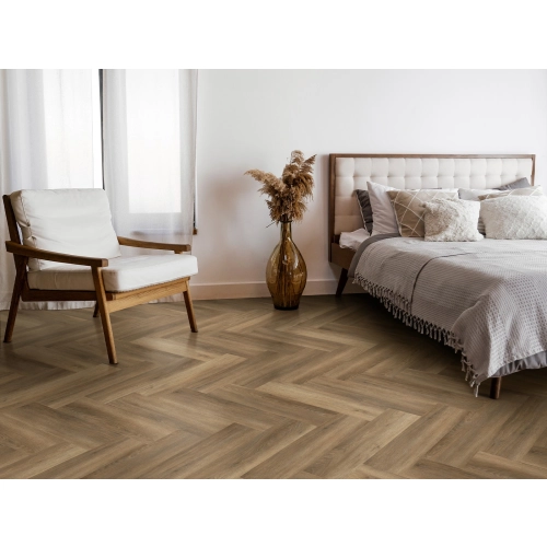Panel Podłogowy Winylowy SPC Herringbone Eclat Jodełka